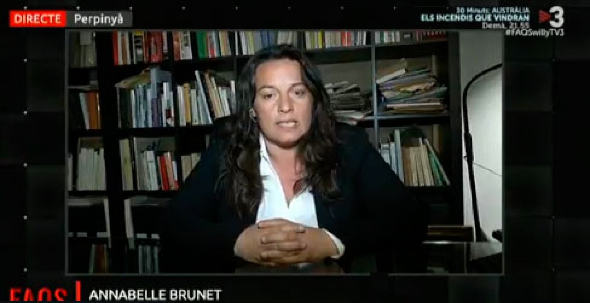 Annabelle Brunet, tinent d'alcaldia de Perpinyà: «M'importa un rave l'opinó de Manuel Valls»