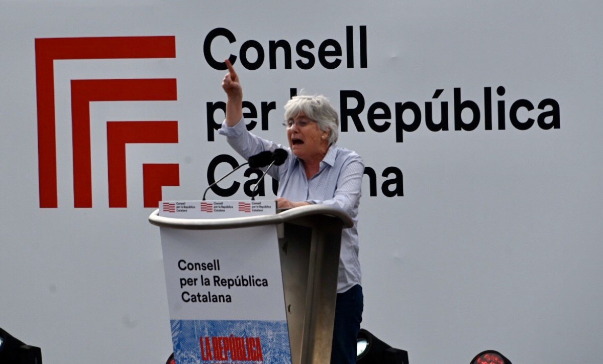 Ponsatí proclama des de Perpinyà que la taula de diàleg és una «enganyifa»