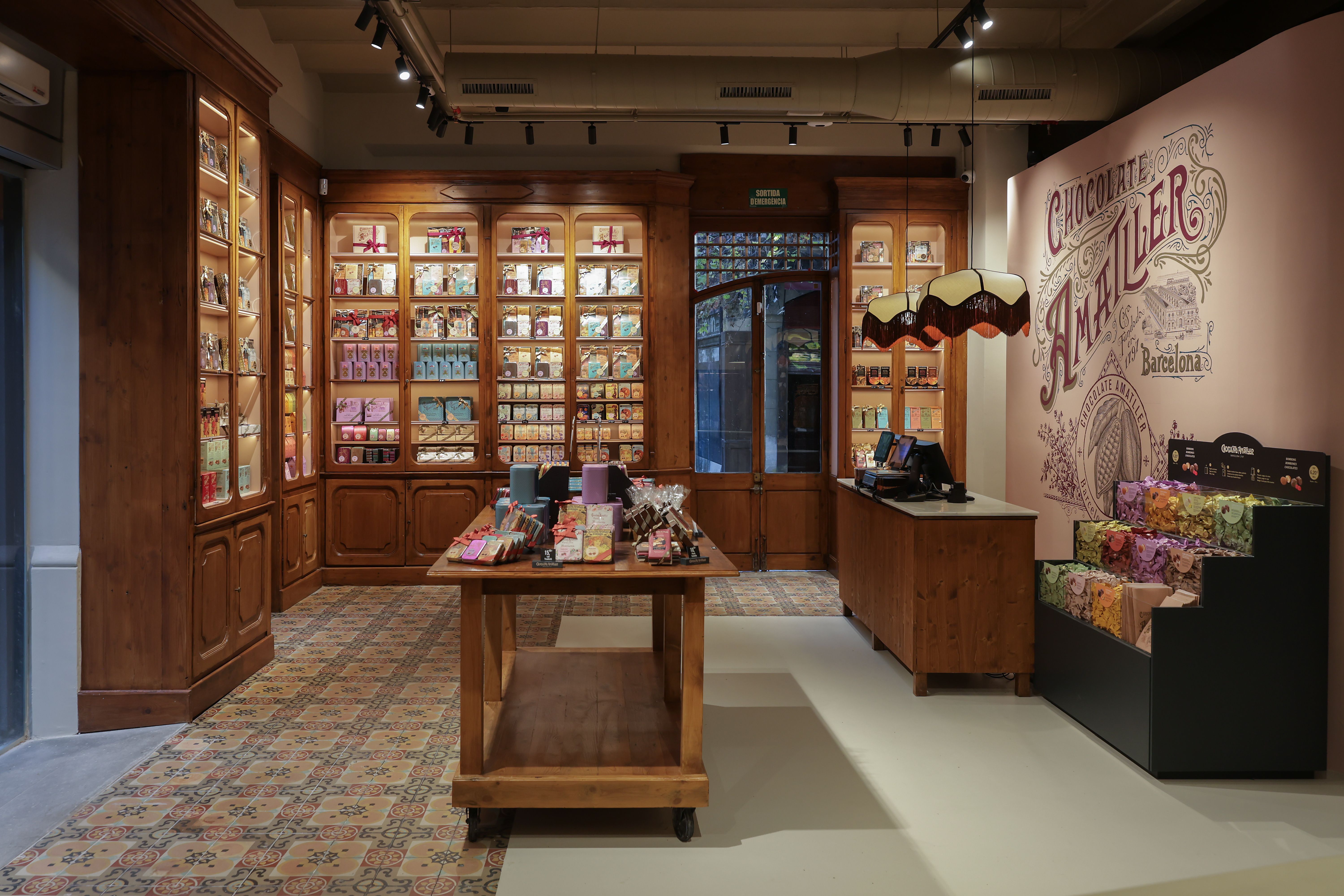 Així és la nova botiga de Xocolates Amatller al Born