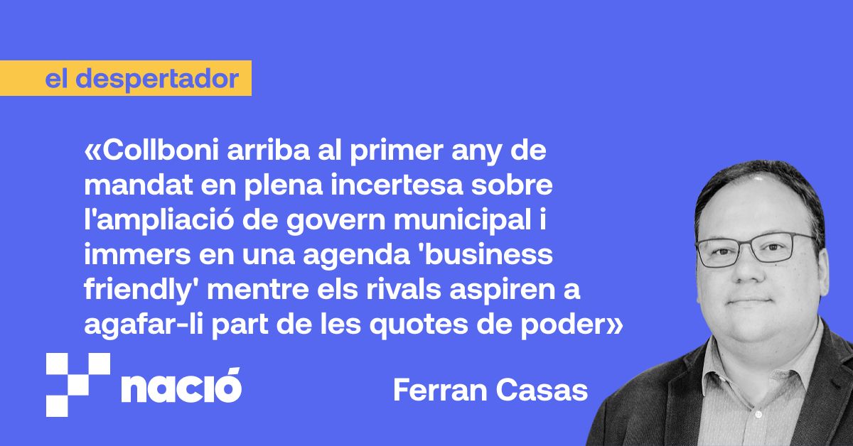 El balanç de Collboni