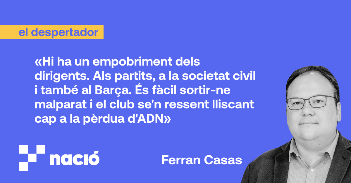 No era cosa de Xavi