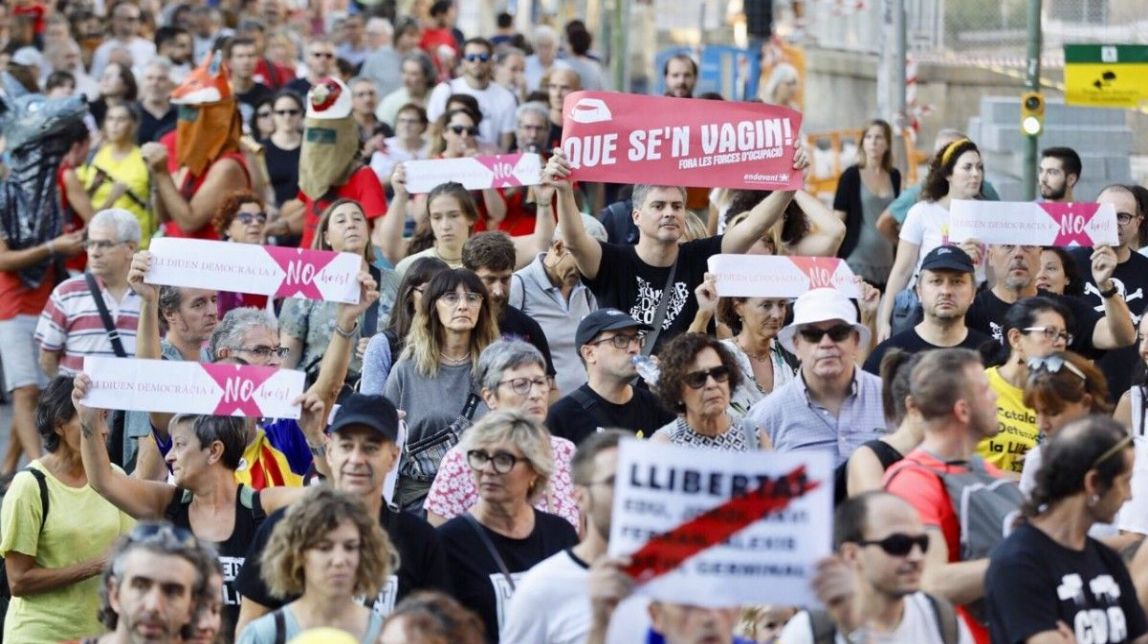 JxCat, ERC i CUP reclamaran al Parlament l'alliberament dels CDR empresonats