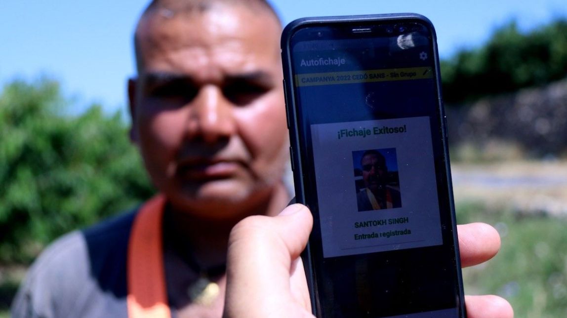 Les noves tecnologies també a l'agricultura: reconeixement facial per fitxar al camp