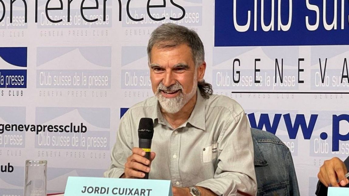 Cuixart denuncia a l'ONU que Espanya «no ha fet res» per esclarir el «Catalangate»