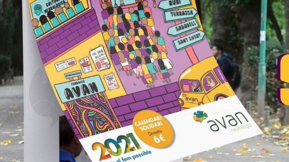 Ja a la venda els calendaris solidaris de l'AVAN, amb il·lustracions de dotze artistes vallesans