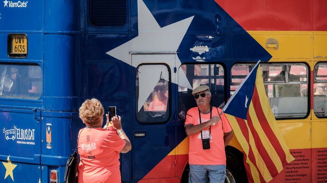 Més de 1.000 autobusos asseguren una Diada de nou massiva
