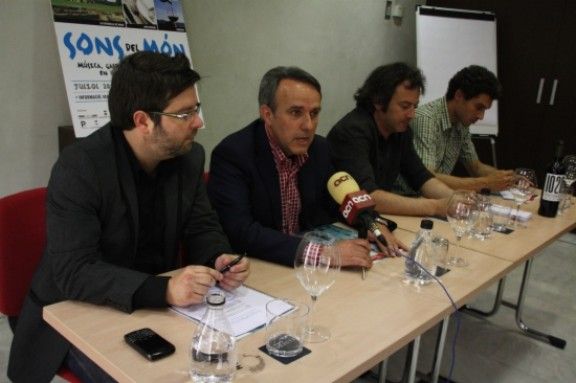 La presentació del festival Sons del Món, a Girona.
                                                                             |
                                                                    Tania Tapia / ACN - |
                                                                    