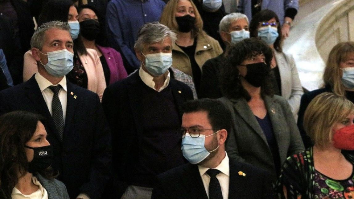 Els socis de Govern no dissimulen les tibantors ni tan sols per defensar la immersió
