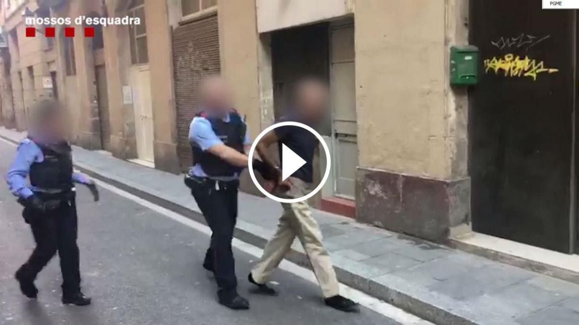 VÍDEO Detingut l'autor de cinc agressions sexuals al Poble Sec de Barcelona