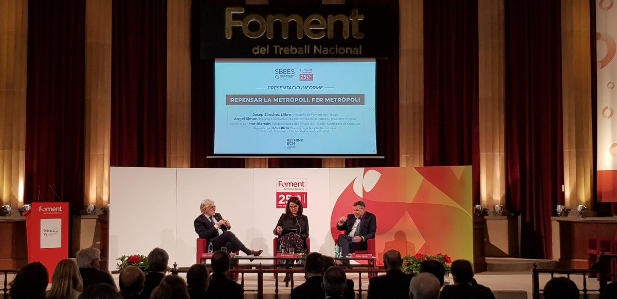 Foment del Treball crida a fer de la Barcelona metropolitana la líder del sud d'Europa