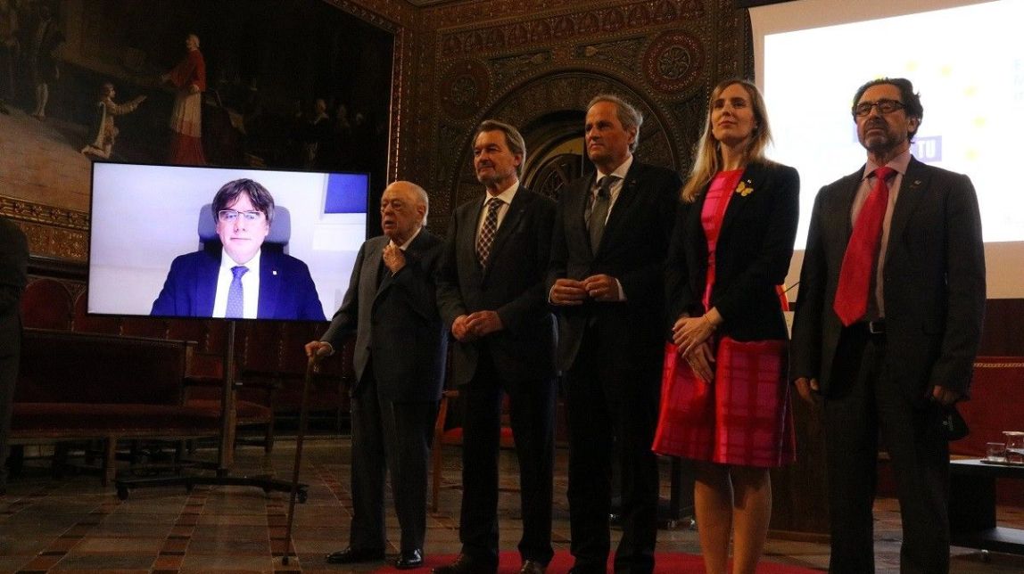 Aragonès va declinar assistir a l'acte amb Pujol organitzat per Acció Exterior