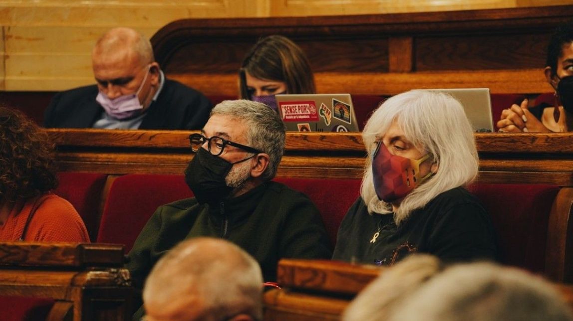 Carles Riera s'incorpora a la mesa del Parlament