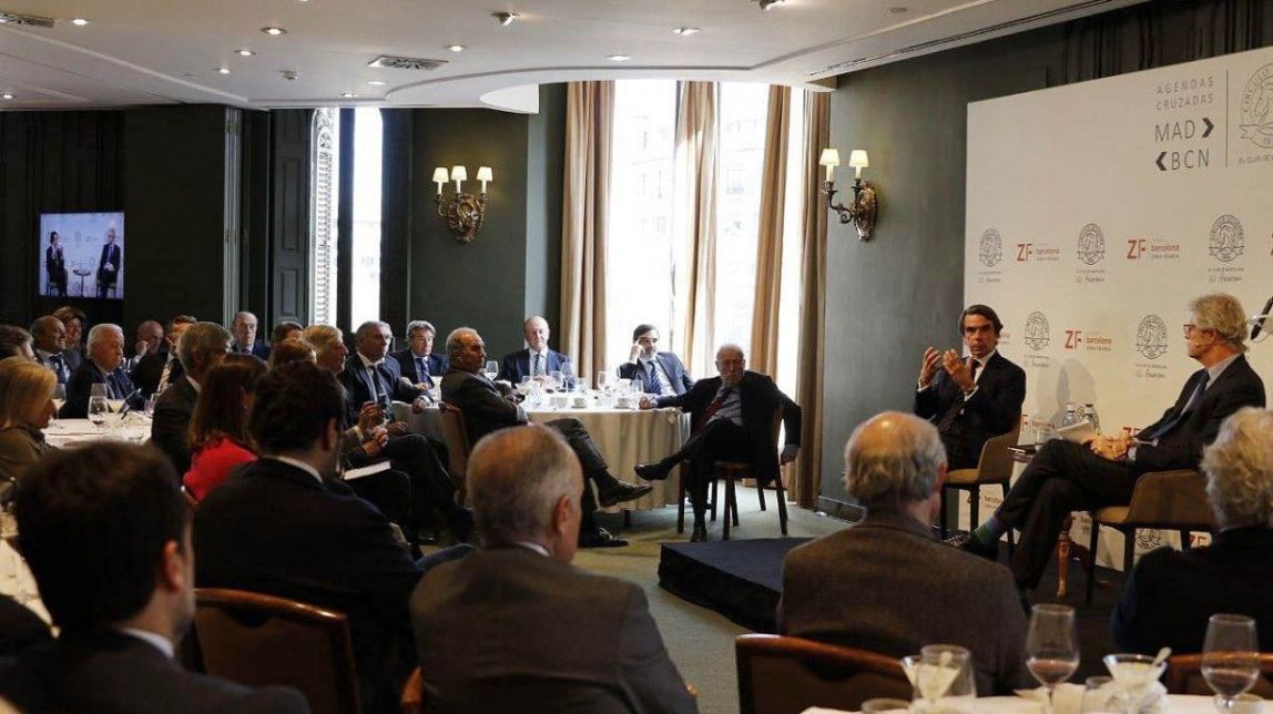 José María Aznar i l'«orfandat» del Círculo Ecuestre