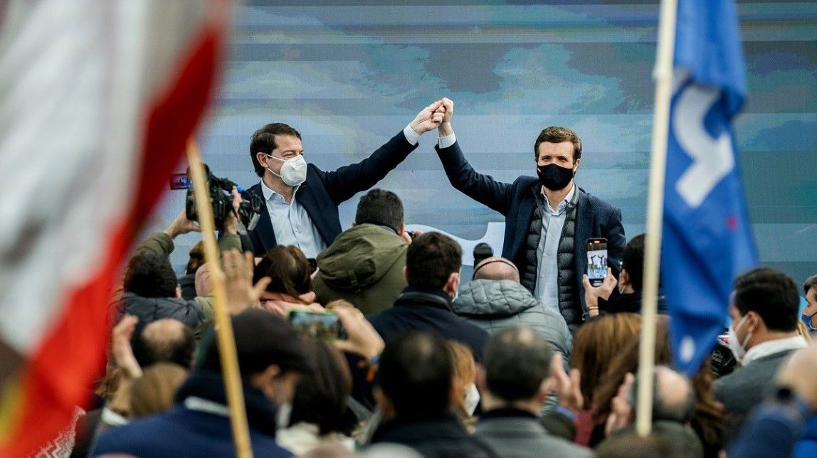 Casado afronta el seu test d'estrès a Castella i Lleó