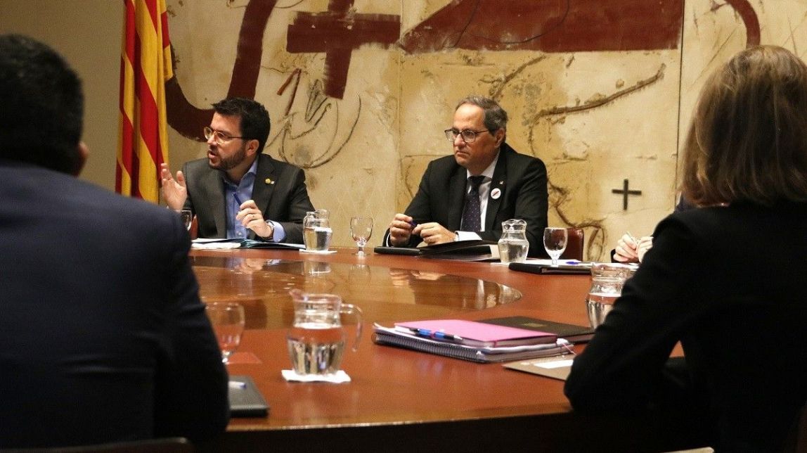 El Govern espera que els presos siguin posats en llibertat un cop acabi el judici