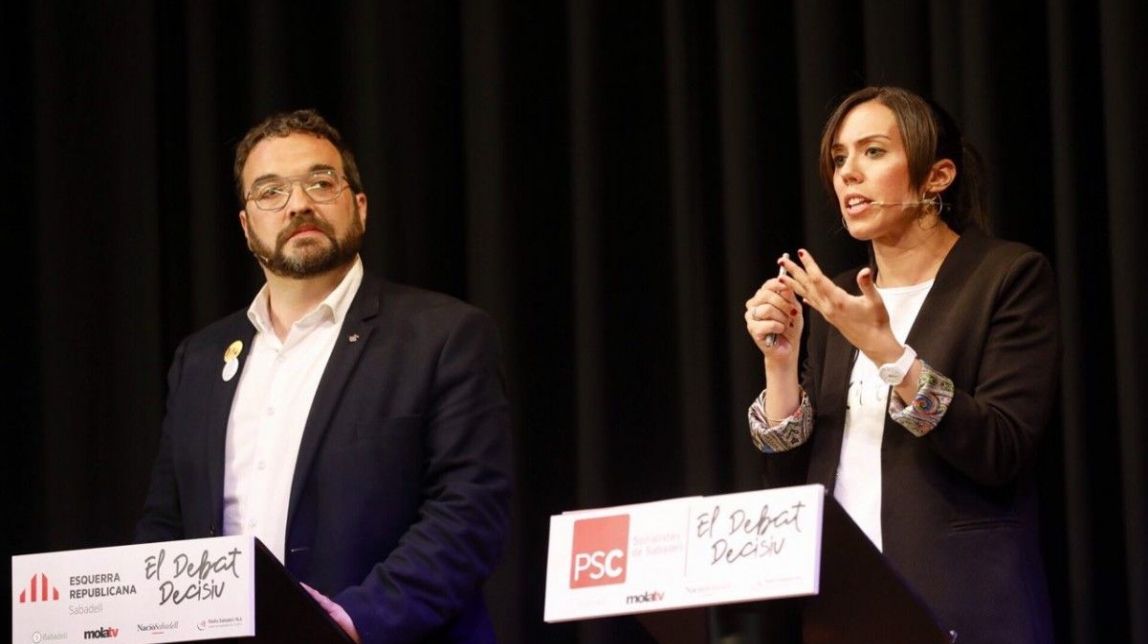 PSC i ERC pugnen per aconseguir suports i fer-se amb l'alcaldia de Sabadell