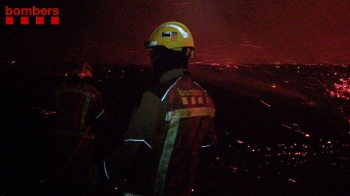 Estabilitzat, de nou, l'incendi a l'Alt Empordà