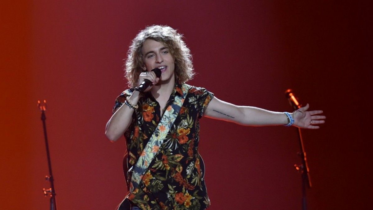 La piulada del perfil oficial de Manel Navarro sobre el seu gall a Eurovisió