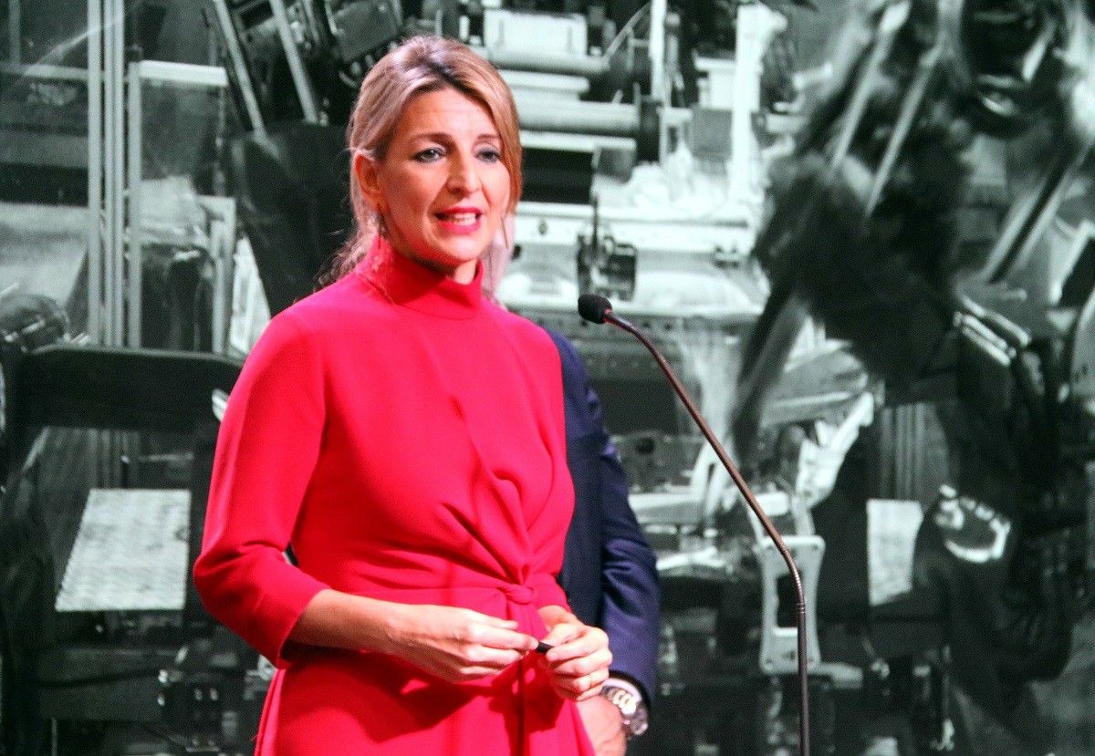 Díaz no es compromet públicament a fer canvis a la reforma laboral com reclama ERC