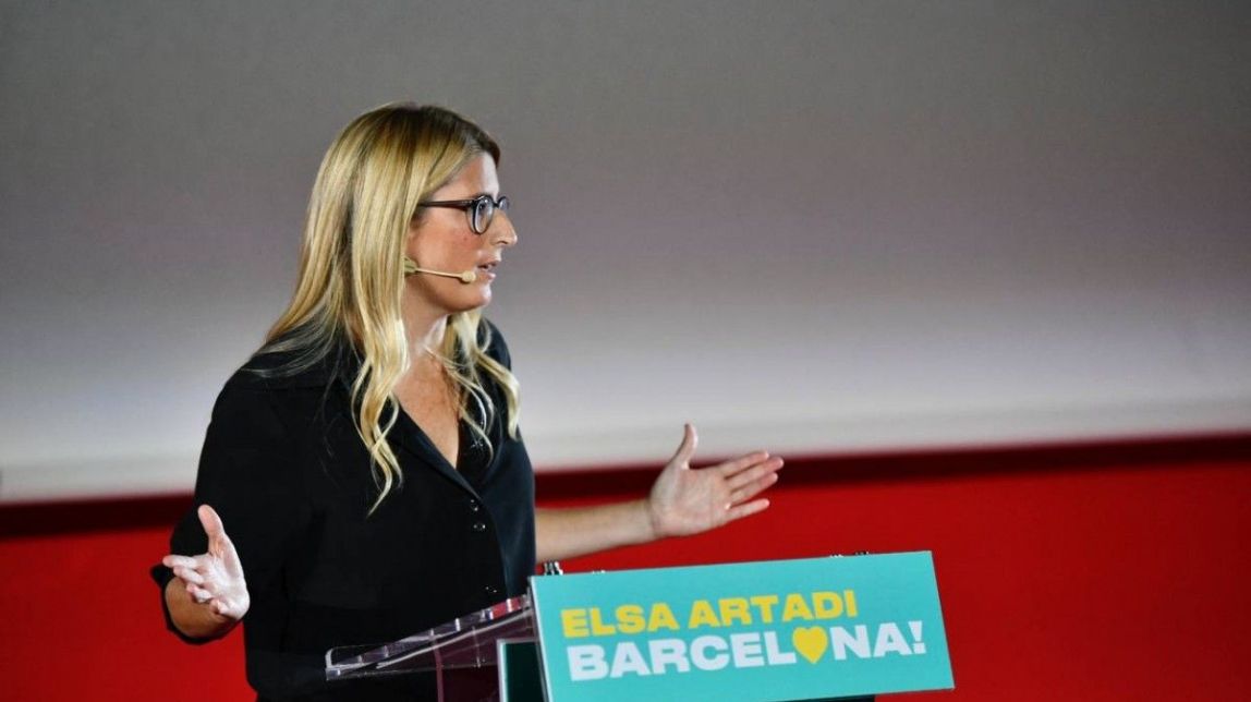 Artadi es presenta com a alternativa al «model fracassat» de Colau, Collboni i Maragall
