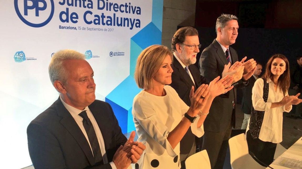 Cospedal fa campanya pel «no»: «Catalunya és al cor d'Espanya i de tots els espanyols»