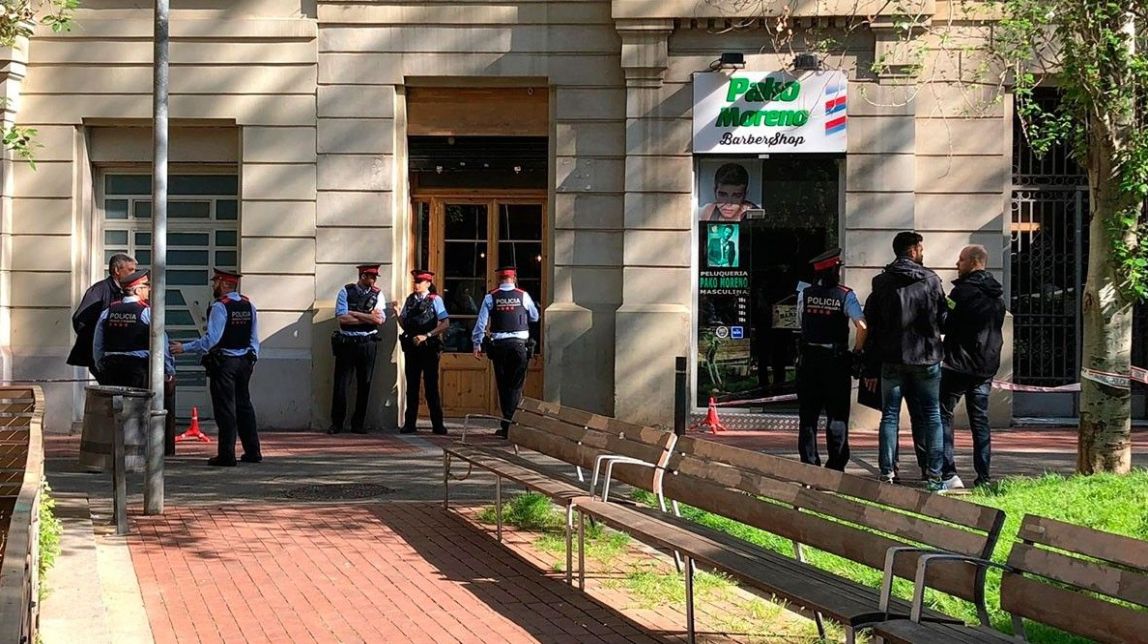 Els Mossos investiguen la mort violenta d'una dona al barri de Sant Antoni de Barcelona