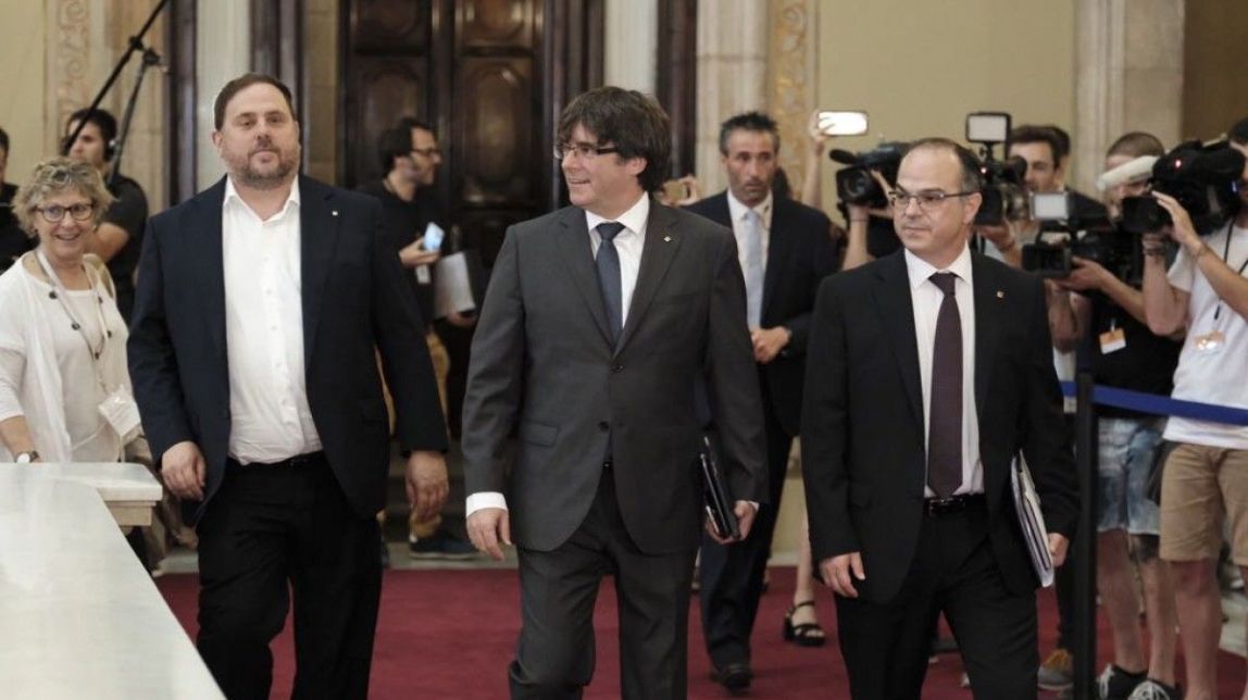 Junqueras, Puigdemont i Turull, aquest dimecres
                                                                             |
                                Adrià Costa - |
                                Adrià Costa