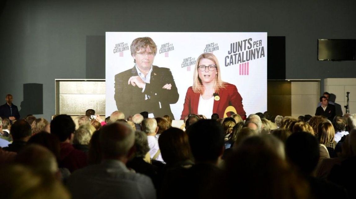 Puigdemont reclama un esprint a JxCat pels tres eurodiputats i guanyar Barcelona