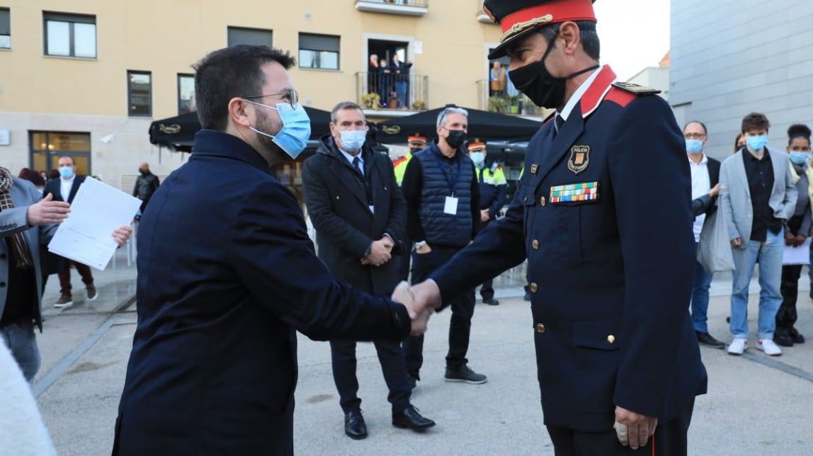 «Suport i complicitat» d'Aragonès a la decisió de prescindir de Trapero