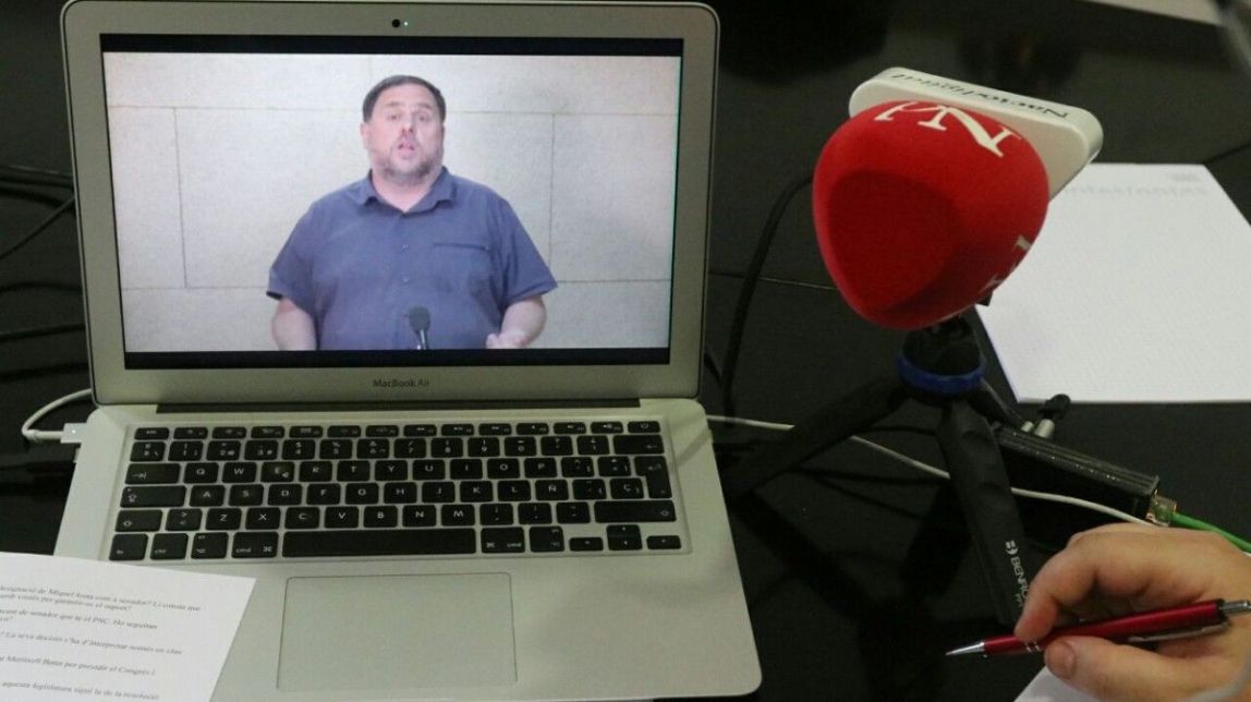 Oriol Junqueras: «Hauríem de veure com el PSC explica això dels ponts trencats als nostres fills»