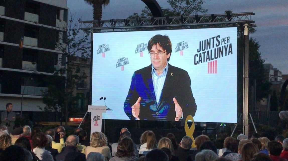Puigdemont defineix el 26-M com «un altre 1-O» i crida a pressionar Sánchez