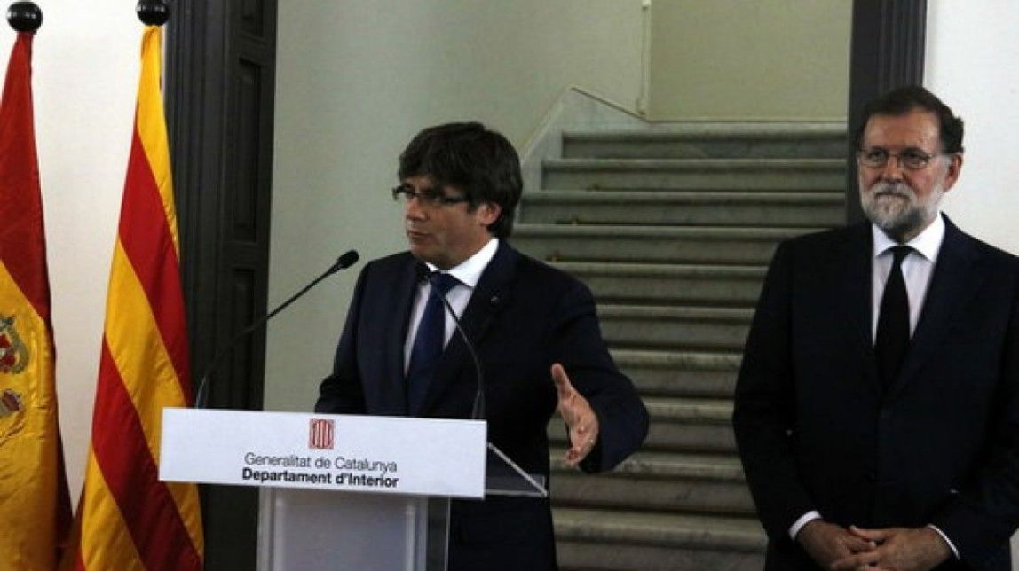 Puigdemont: «Ens hem llevat consternats, però determinats a guanyar la batalla del terrorisme»