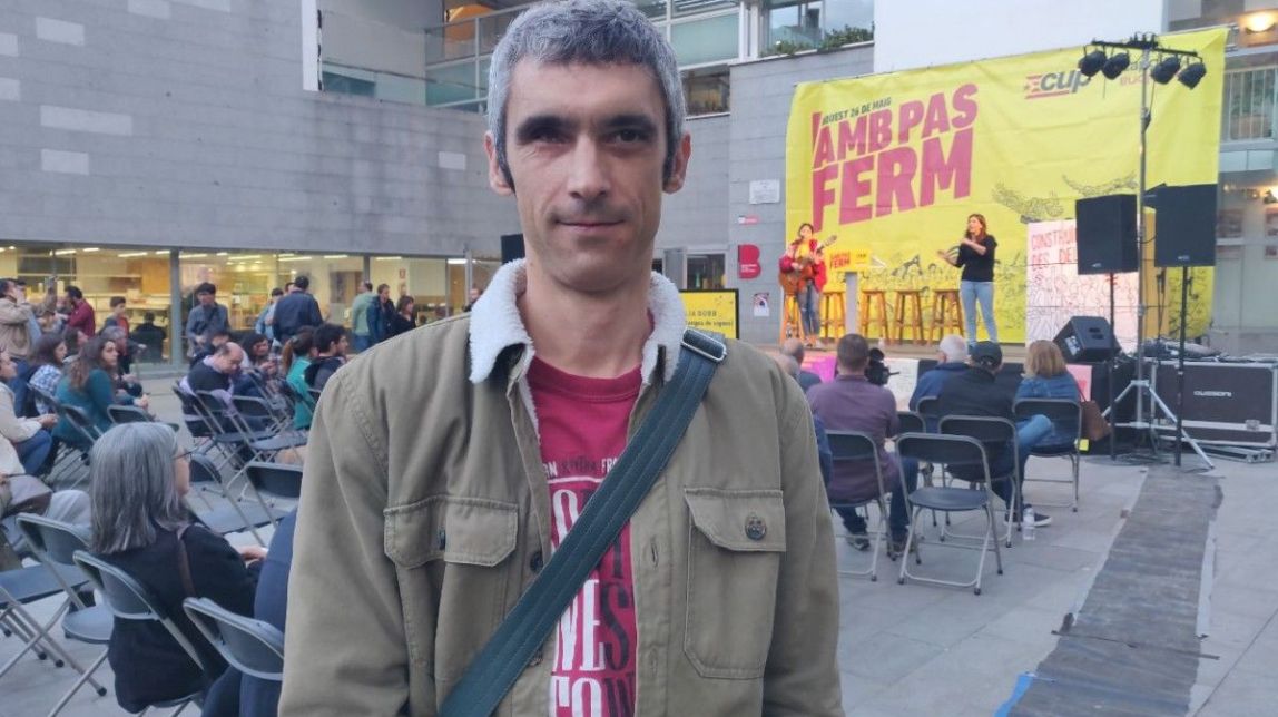 Roger Español votarà la CUP «convençudíssim»