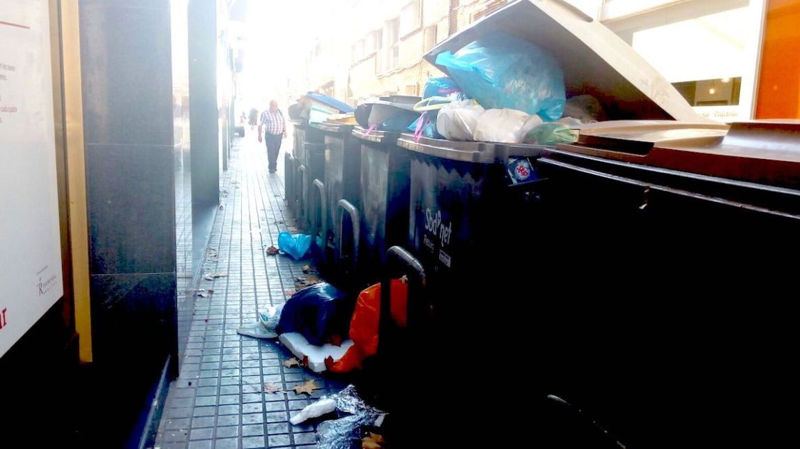 El servei de recollida d'escombraries funciona?