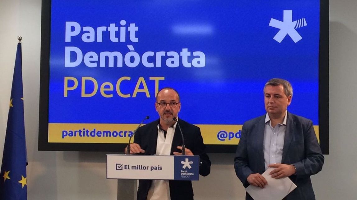 El PDECat vaticina que els «comuns» es veuran «arrossegats» cap a l'1-O