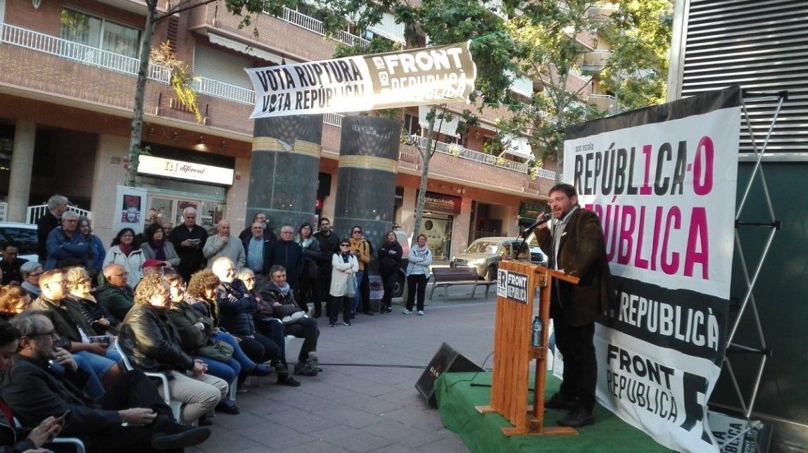 El Front Republicà assegura que «l’únic PSOE que existeix és el del 155»