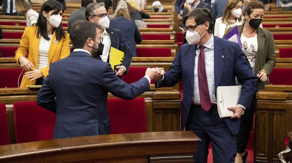 Què passarà si Aragonès i Giró mosseguen la «fruita prohibida» del PSC als pressupostos?
