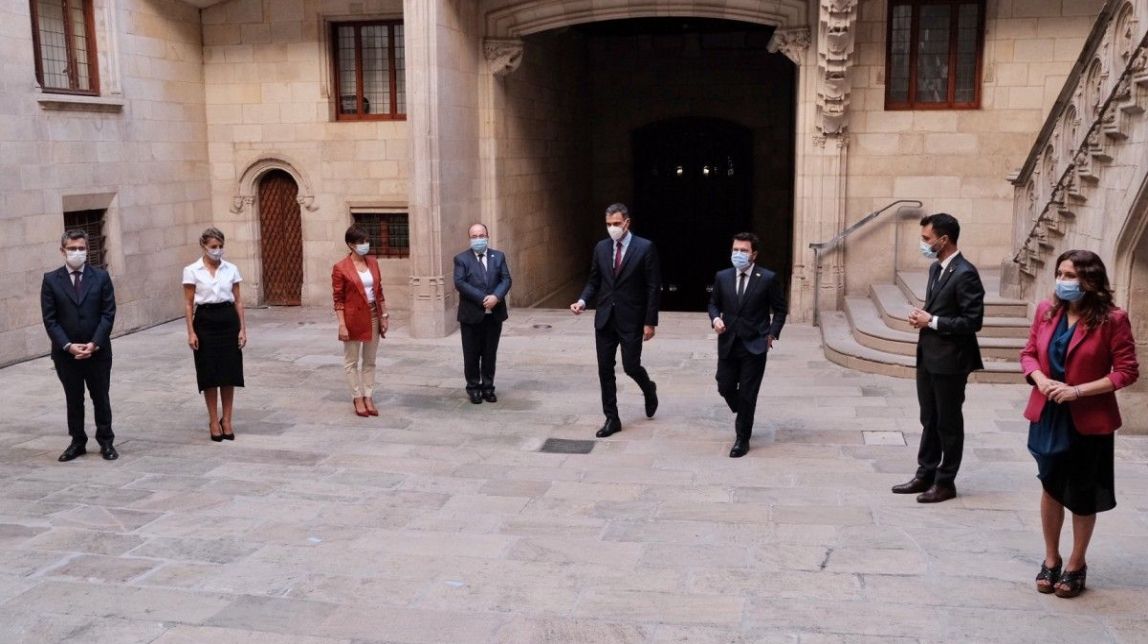 La taula de diàleg es tornarà a reunir a principis del 2022