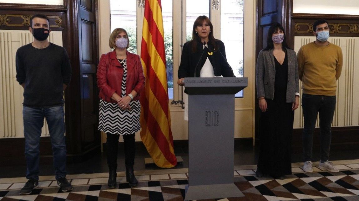 Borràs sosté que la declaració d'independència del 2017 és «més necessària que mai»