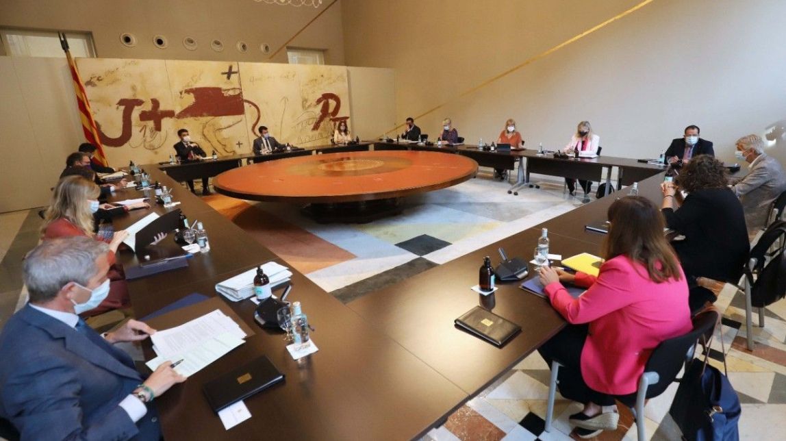 El Govern en ple commemorarà l'1-O en un acte institucional 