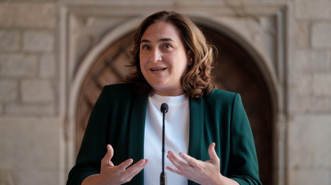 Colau nega que es tanqui la plaça Sant Jaume per evitar una xiulada