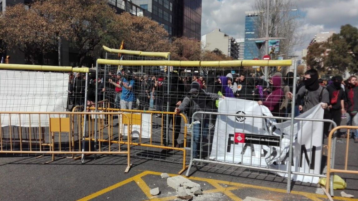 Presó provisional per a una de les detingudes a la manifestació antifeixista contra Vox