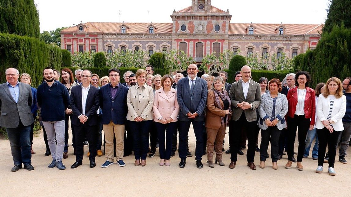 Els 83 diputats sobiranistes tanquen files per frenar les «coaccions» del TSJC