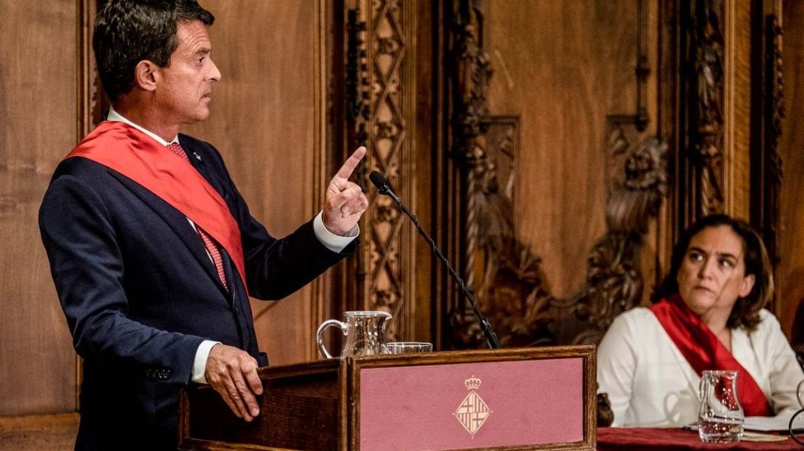 Valls deixa l'Ajuntament de Barcelona «orgullós d'haver frenat l'independentisme»
