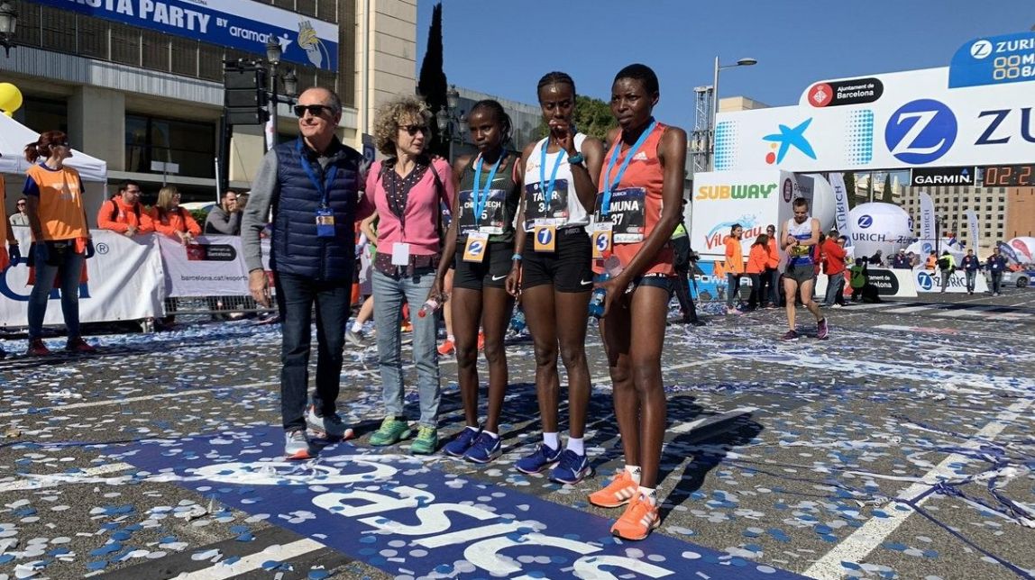 La Marató de Barcelona acaba amb dos nous rècords