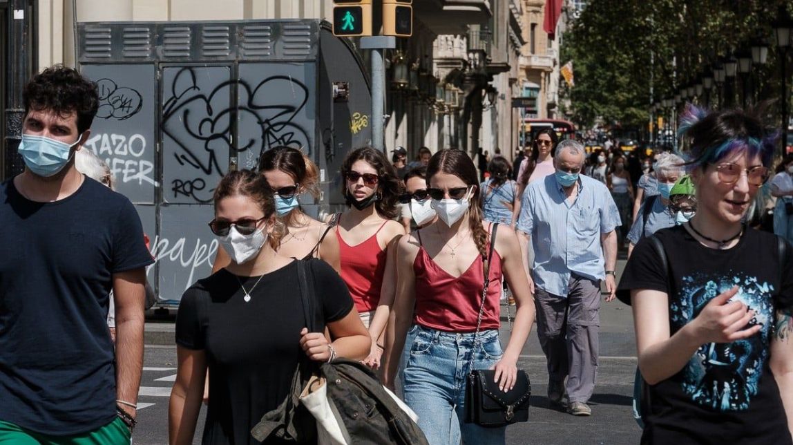 MAPES La cinquena onada remet al 93% de comarques i el 91% de ciutats