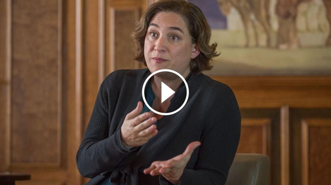 Ada Colau: «M'imagino presentant-me a un segon mandat»