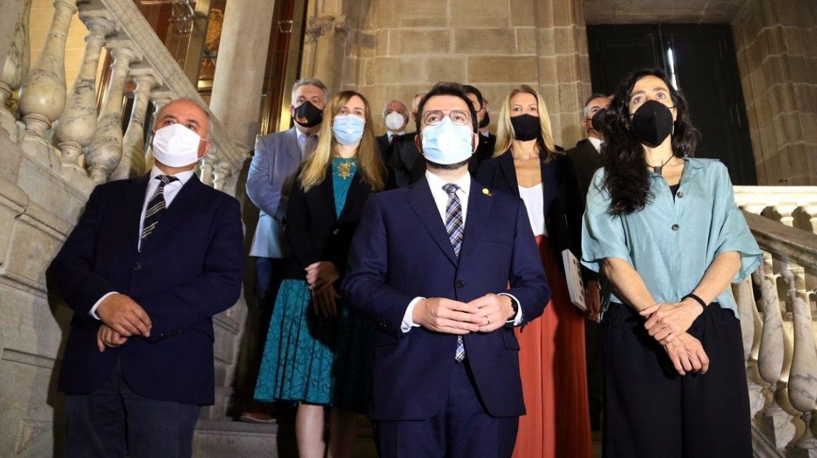 Aragonès subratlla l'esforç fet davant la crisi «tot i no ser un estat independent»