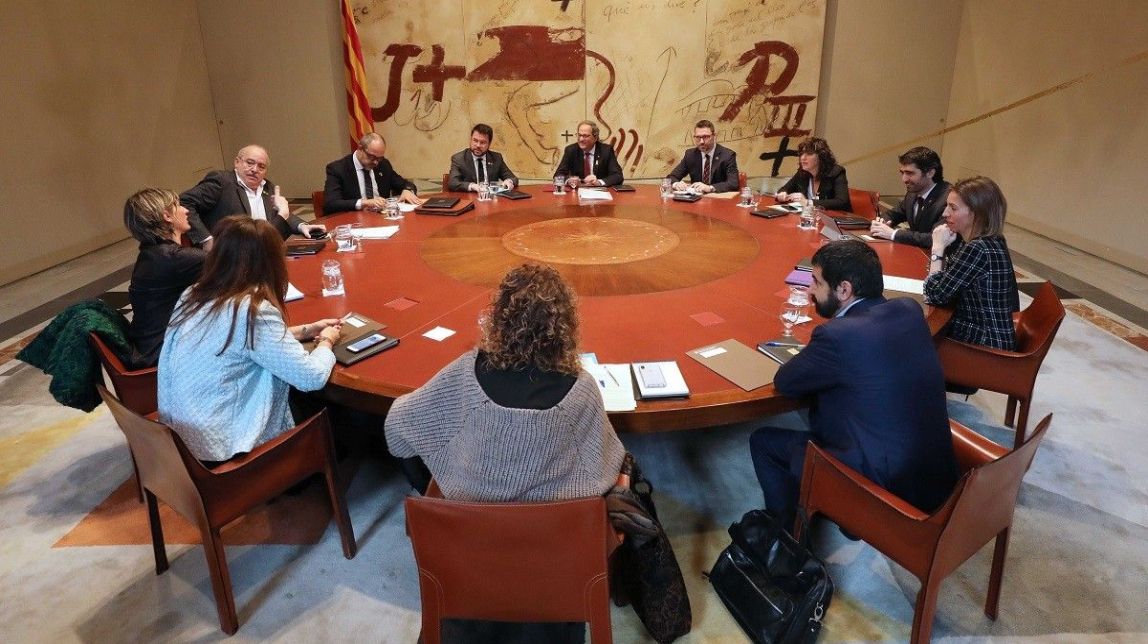 El Govern suspèn l'agenda pública de dijous per la vaga