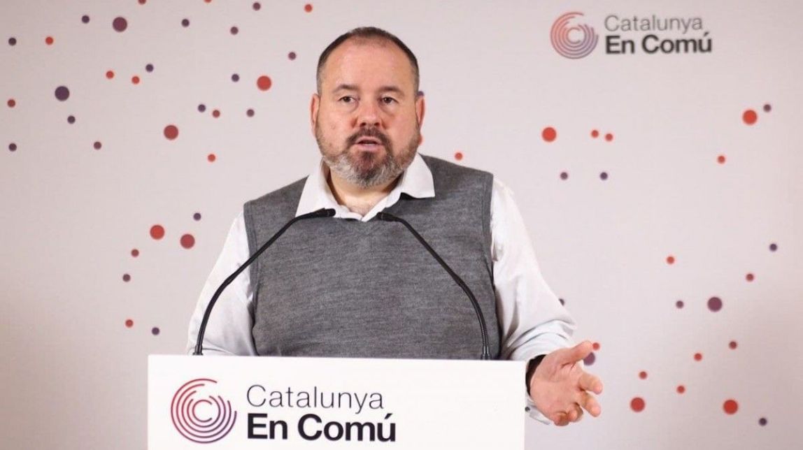 Els comuns, sobre el veto a Junqueras a la taula de diàleg: «L'important és què s'hi acorda»